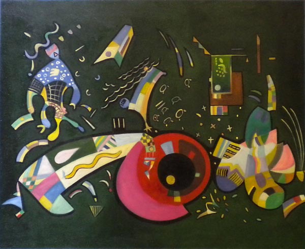 store falso d'autore Intorno al cerchio di Wasily Kandinsky
